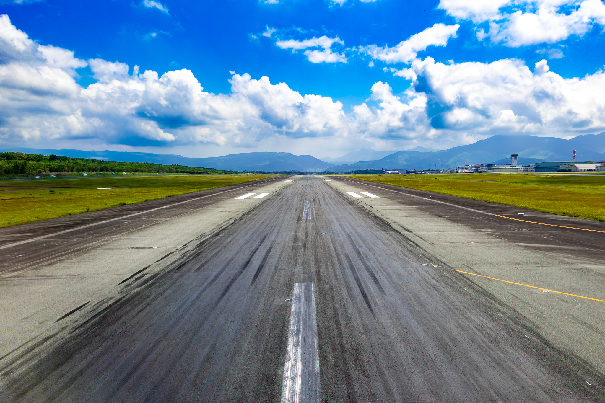 熊本空港滑走路